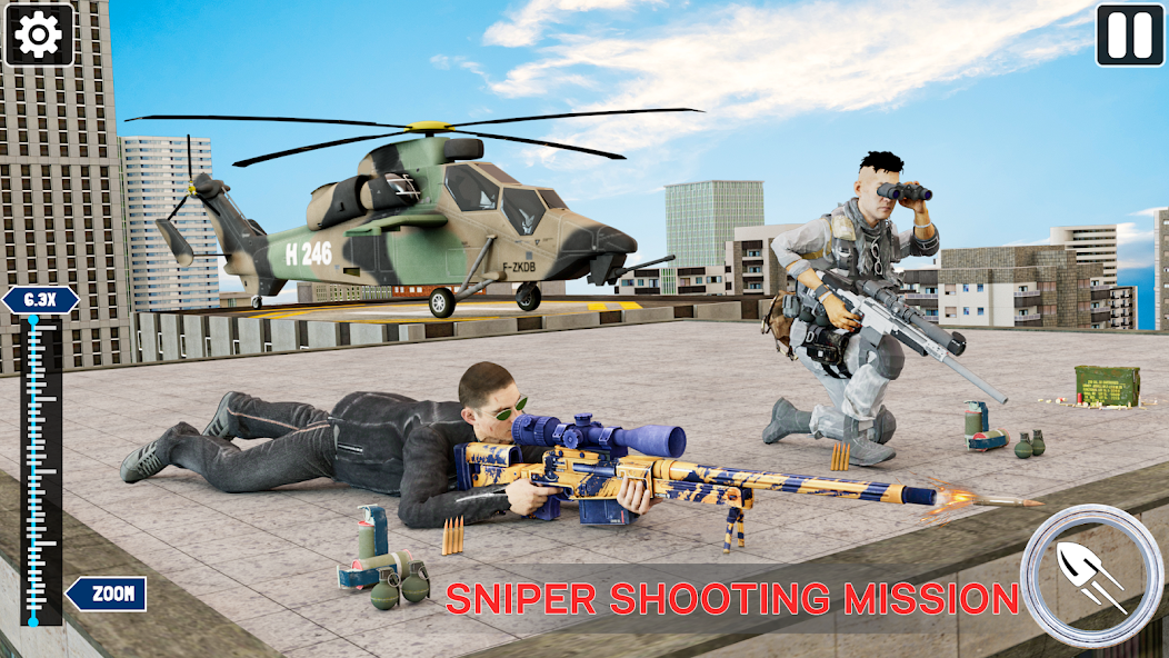 Sniper Shooting 3d Gun Shooter banner