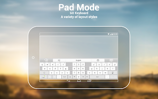 screenshot of GO Keyboard Plugin- Tablet,Pad
