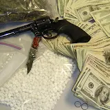Drugs Cash Guns Live Wallpaper icon