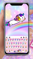 screenshot of Sweetie Unicorn Theme