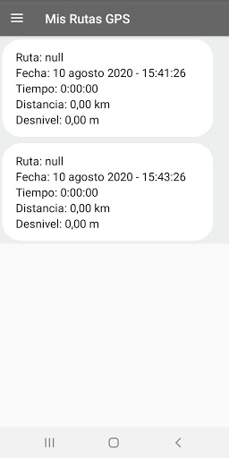 Mis Rutas GPS Screen 3
