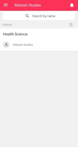 Android application Mahesh Studies screenshort