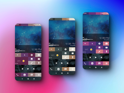 Metro theme for KLWP Screen 2