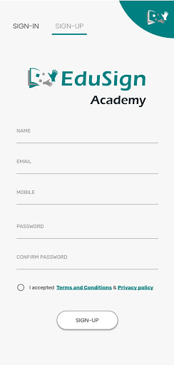 EduSign Academy Screen 3