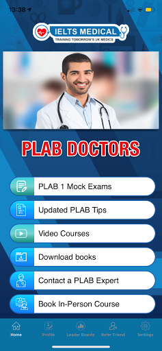 Android application Plab Doctors screenshort