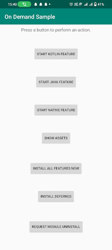 Android application Hero - Dev screenshort