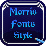 Morris Fonts Style Free icon