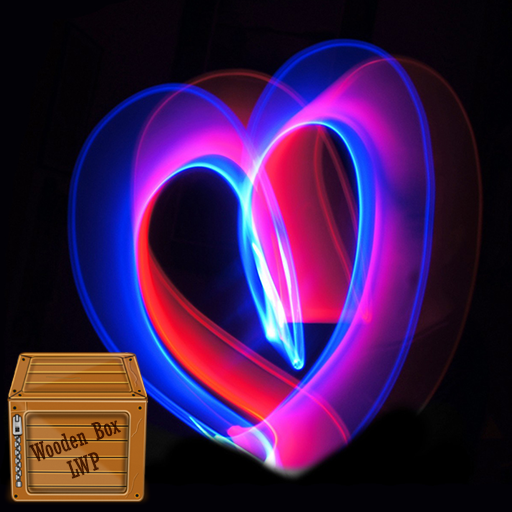 purple love heart wallpaper logo