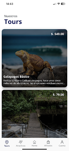Android application American Touring screenshort