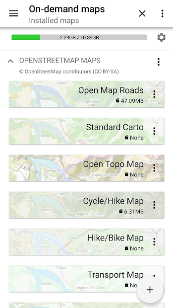 Captura 5 AlpineQuest Off-Road Explorer (Lite) android