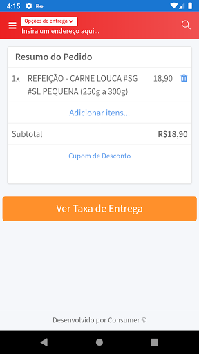 Sabor da Ju Congelados Screen 3
