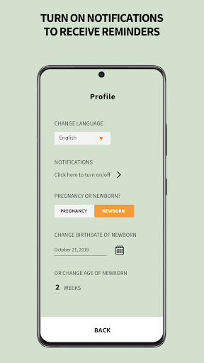 LUCY | Pregnancy information Screen 3