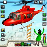 ヘリコプター救出ゲーム