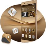 Cover Image of 下载 Theme for P8 & P10 Gold Wallpa  APK