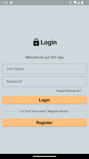 Android application GST Z screenshort