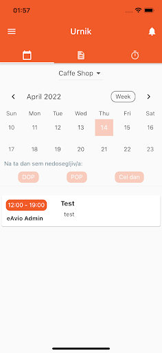 Android application MeWork CutNGo screenshort