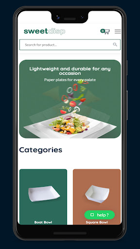 Sweetdisp Application Screen 3