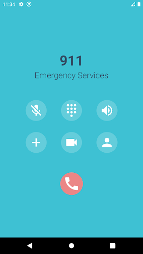 Fake Police Call screenshot