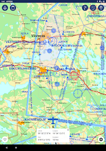 Svenska Flygfält & TMA-kartan