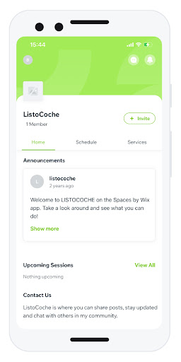 Android application ListoCoche screenshort
