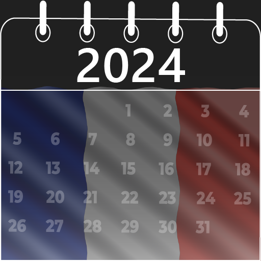 france calendar 2024 1.24 Icon