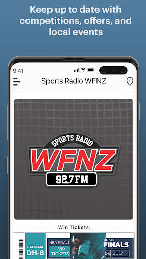 Sports Radio WFNZ Screenshot 3 - AppWisp.com