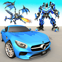 Real Gangster Robot Car Transform Game 2020