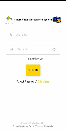 Android application ELCITAVWM CompanyRegistration screenshort