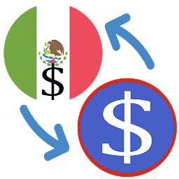 Значок приложения "Mexican Peso to US Dollar"