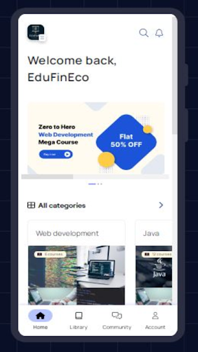 EduFinEco (Learn NISM & CFA) Screen 2