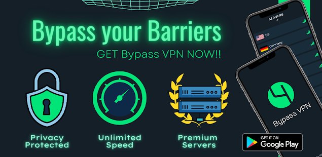 Bypass VPN - Secure VPN Proxy 1.3.0 APK screenshots 1