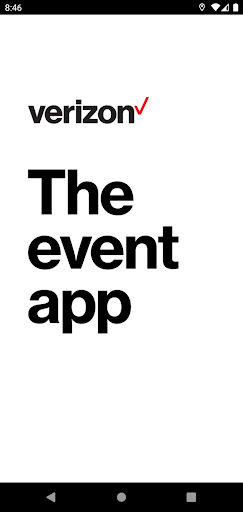Android application The Verizon Event App screenshort