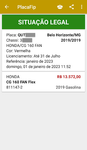 PlacaFip - Consulta placa Screen 2