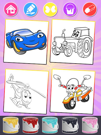 Jogo de colorir carros offline – Apps no Google Play