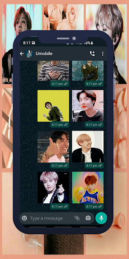 Jhope BTS Animated WASticker Screen 2