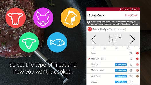 MEATER® Smart Meat Thermometer – Apps on Google Play