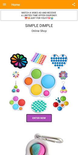 Android application Simple Dimple - Official App screenshort
