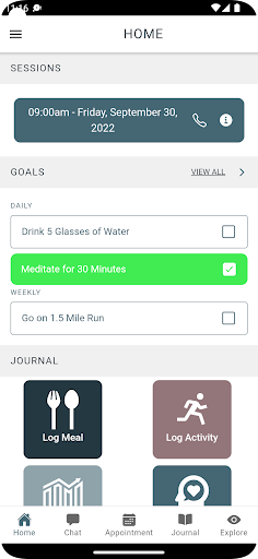 Android application Allied Wellness screenshort