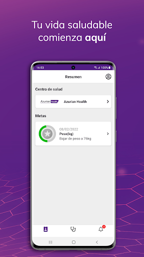 Android application Azurian Health screenshort