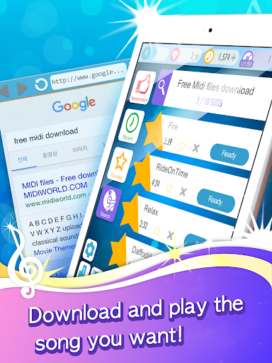 Tunes Piano - Midi Play Rhythm Game