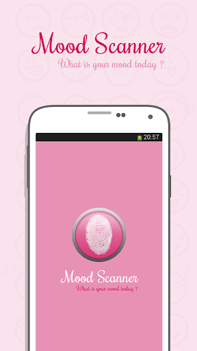 Android application Mood Scanner Simulator screenshort