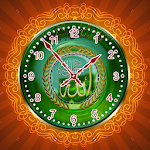 Cover Image of Télécharger Allah Clock Live Wallpaper  APK