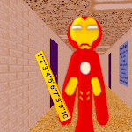 Cover Image of ดาวน์โหลด Iron Red Man Math Teacher School Learning 2.0 APK