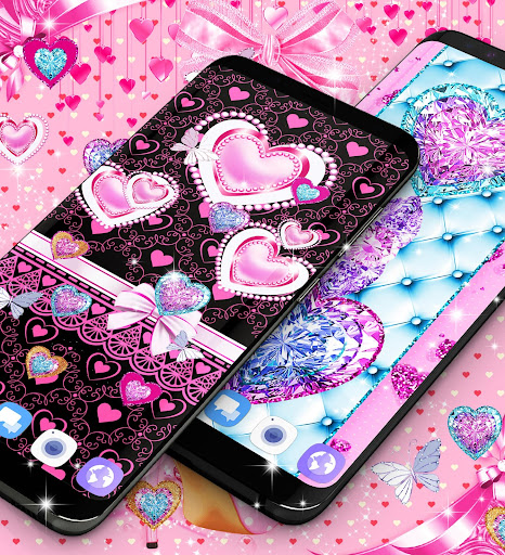 Girly pink live wallpapers - Apps on Google Play
