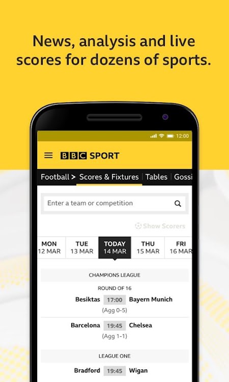 Bbc Sport News Live Scores Android Apps Appagg