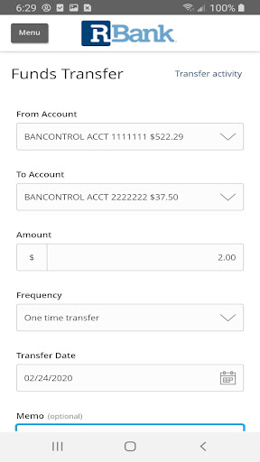 R.Bank Screen 3