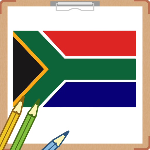 African Flags Coloring Book logo