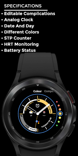 Night 65 - watch face screenshot 9