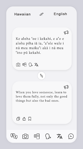 Hawaiian English Translate Screen 2