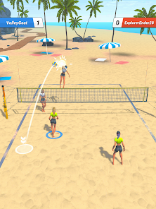 Captura de Pantalla 12 Beach Volley Clash android